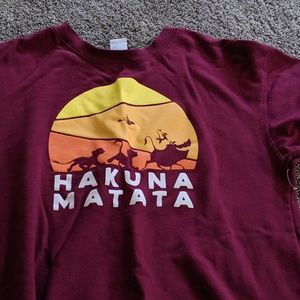 Jr. Sz large Disney sweatshirt